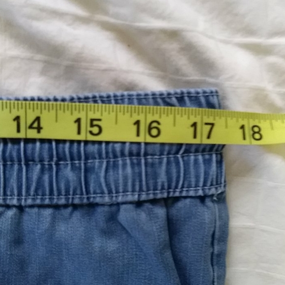 Lyocell Stretch Comfort Waist Crop Ankle Pants 14M - Picture 8 of 10